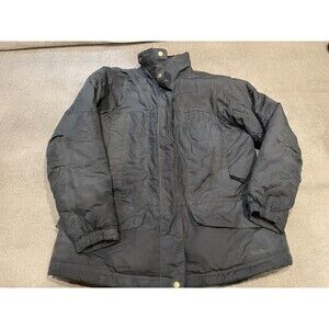 L.L. Bean Ski Jacket Womens Medium Petite M P Black